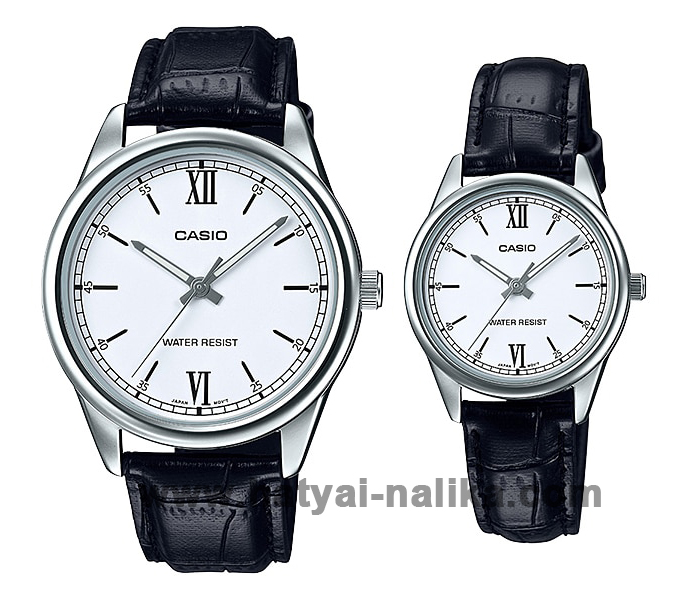 นาฬิกา คาสิโอ Casio SETคู่รัก รุ่น MTP-V005L-7B2+LTP-V005L-7B2 ของแท้ รับประกัน 1 ปี