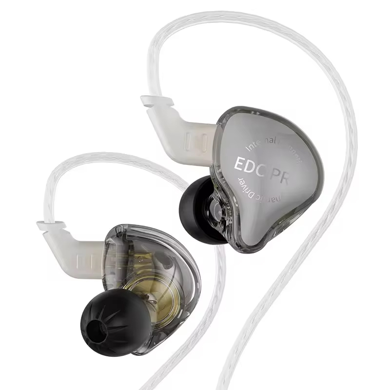 KZ EDC Pro หูฟัง IEMs ไดรเวอร์ Dynamic เบสทรงพลัง เส้นโค้งเสียงที่น่าทึ่ง ประกันศูนย์ไทย