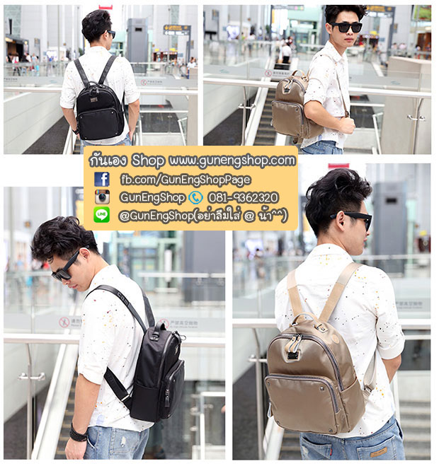 กระเป๋ากล้องเป้สะพายหลัง ผ้ากันน้ำ รุ่น Mini Camera Backpack
