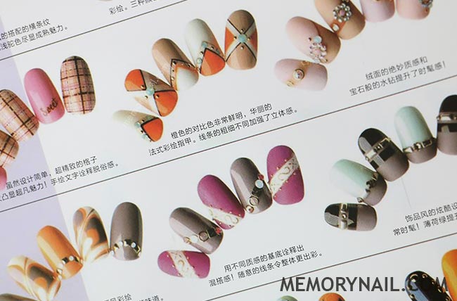ลายเล็บ,ลายเพ้นท์เล็บ