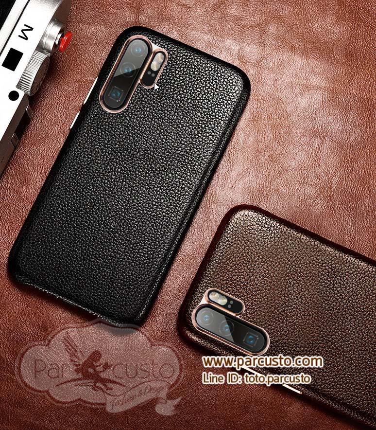 เคสฝาหลังหนังวัวแท้ Huawei P30 และ P30 Pro (โปรดระบุรุ่น) จาก XOOMZ [หมด]