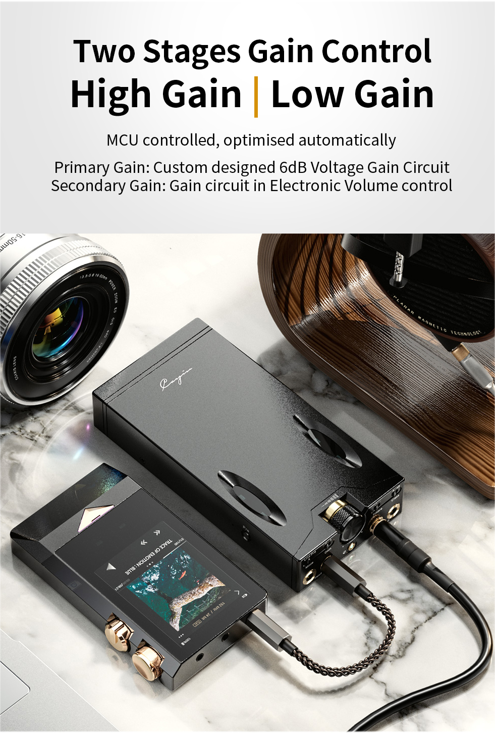 ขาย Cayin C9 แอมป์หูฟังแบบพกพาระดับไฮเอนด์