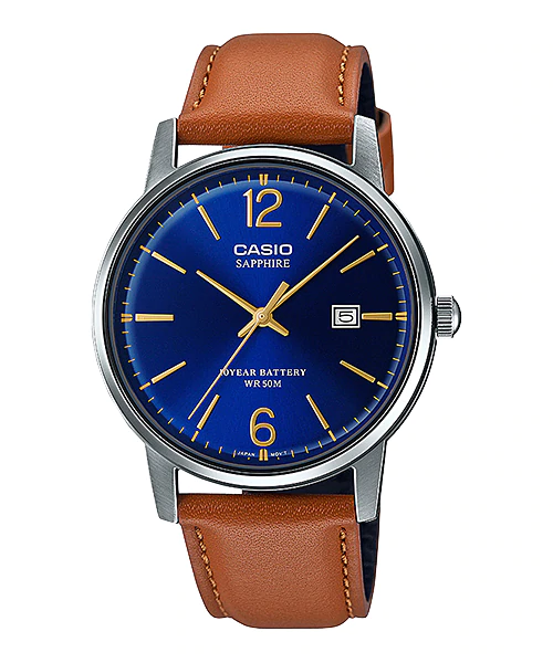 นาฬิกา คาสิโอ Casio STANDARD Analog'men รุ่น MTS-110L-2AV ของแท้ รับประกัน 1 ปี