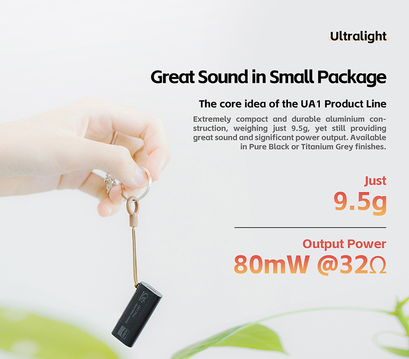 Shanling UA1 Plus USB DAC/AMP พกพา รองรับ Hi-Res ประกันศูนย์ไทย