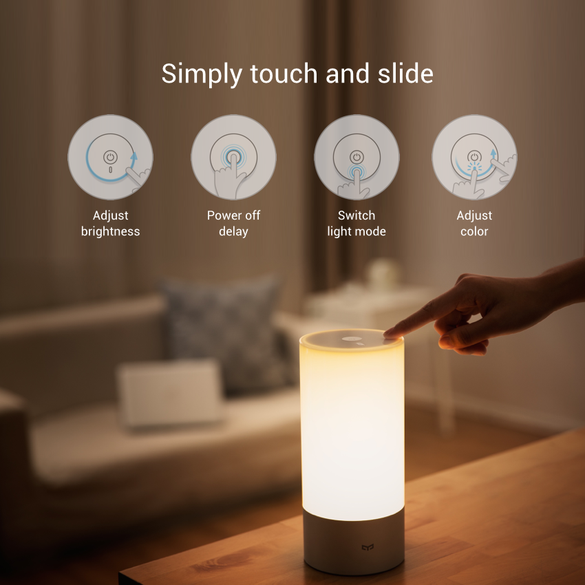 ขาย Xiaomi Yeelight Bedside Lamp โคมไฟอัจฉริยะ เปลี่ยนสีหลอดไฟได้