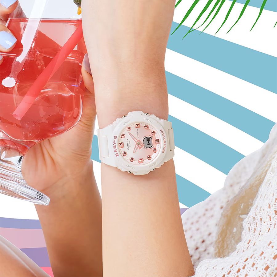 นาฬิกา Casio Baby-G ANALOG-DIGITAL รุ่น BGA-320-7A1 ของแท้ รับประกัน1ปี