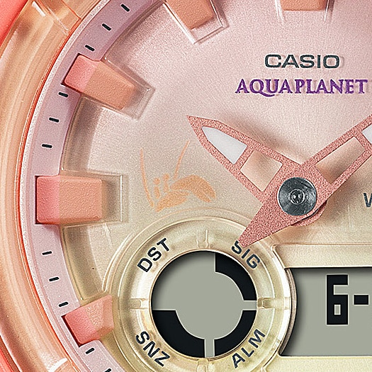 นาฬิกา Casio BABY-G x AQUA PLANET Limited รุ่น BGA-280AQ-4A ของแท้ รับประกัน1ปี