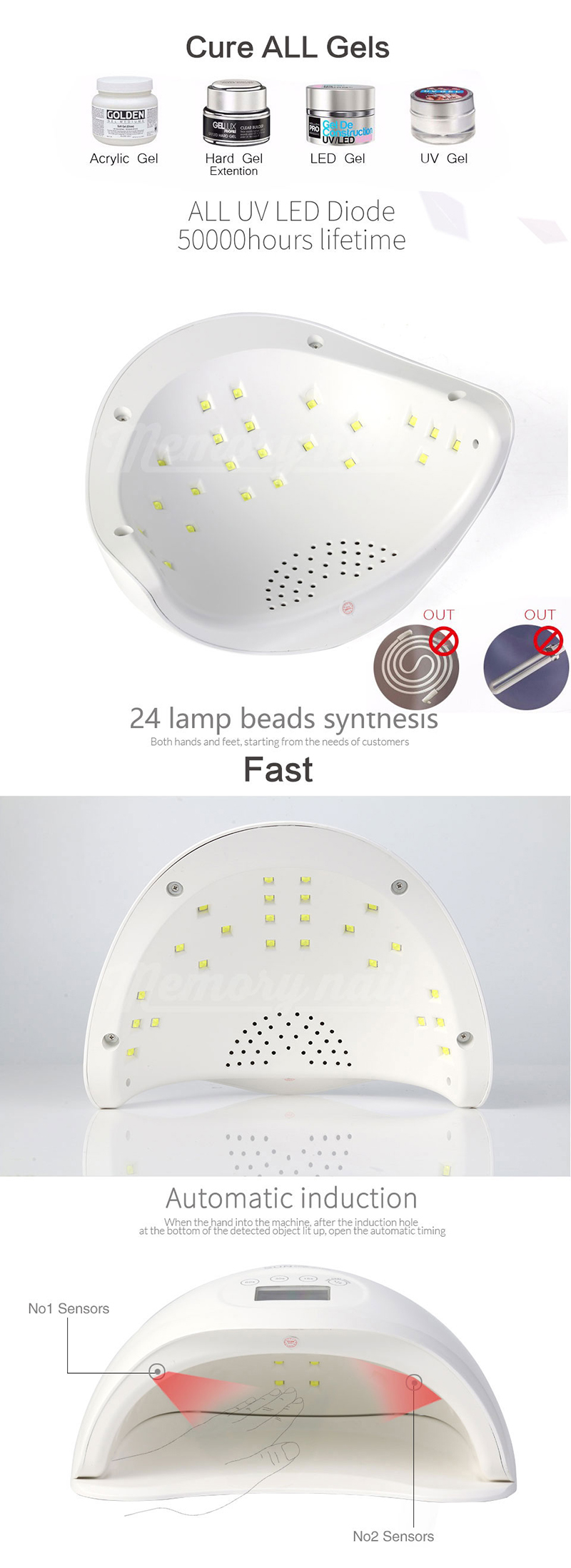 เครื่องอบเจล LED SUN 5,เครื่องอบเจล,เครื่องอบเจล LED SUN,เครื่องอบเจล LED,ที่อบเจล