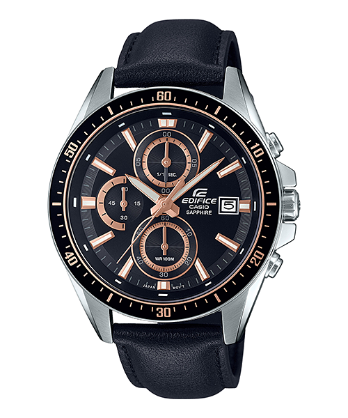 นาฬิกา Casio EDIFICE Chronograph Sapphire EFR-S565 series รุ่น EFR-S565L-1AV ของแท้ รับประกัน 1 ปี