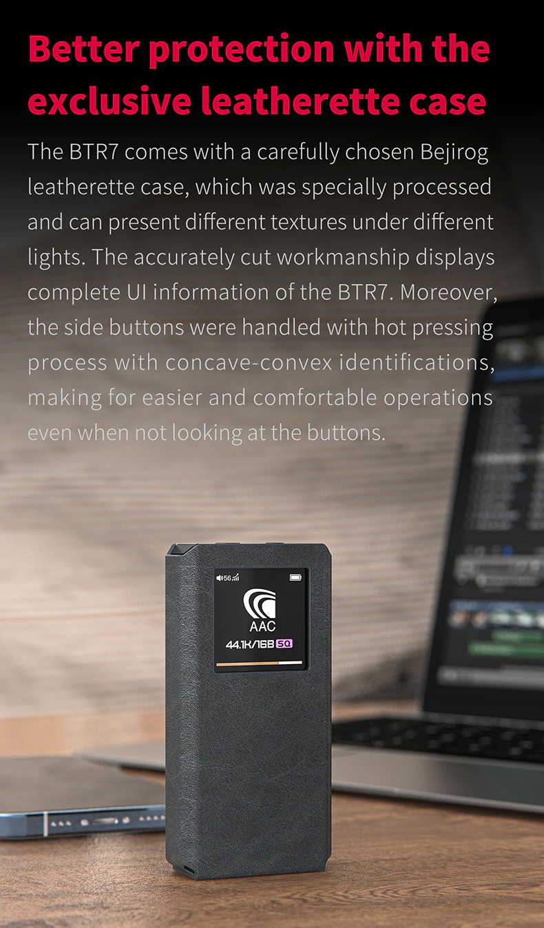 ขาย FiiO BTR7 Bluetooth DAC/AMP รองรับ MQA, Dual Hi-Res ประกันศูนย์ไทย