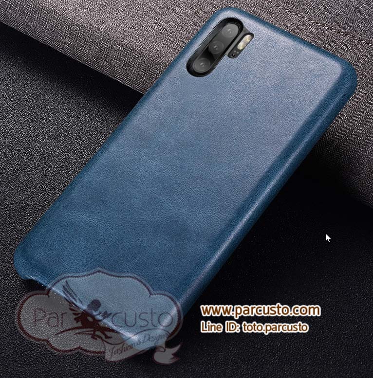 เคสฝาหลังหนังวัวแท้ Huawei P30 และ P30 Pro แบบที่ 2 (โปรดระบุรุ่น) จาก XOOMZ [หมด]