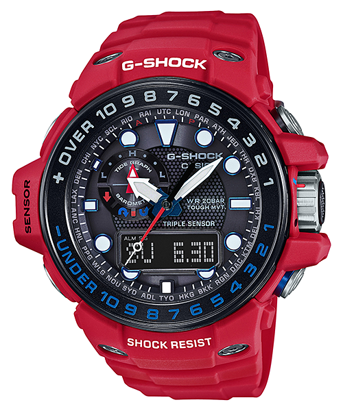 นาฬิกา Casio G-Shock GULFMASTER Limited Rescue Red series รุ่น GWN-1000RD-4AJF ของแท้ รับประกัน1ปี (นำเข้าJapan กล่องหนังญี่ปุ่น) หายากสุดๆ