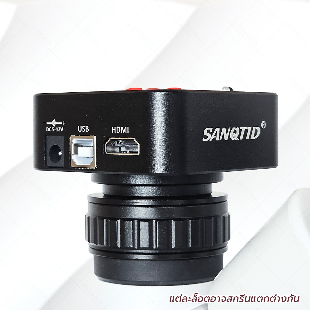 กล้องจุลทรรศน์ SANQTID trinocular stereo 7-45x รุ่น 48MP FULL HD รุ่น ZST-45-HD