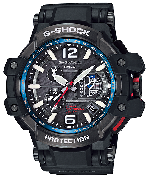 นาฬิกา Casio G-SHOCK นักบิน GRAVITYMASTER GPS Hybrid Wave Captor รุ่น GPW-1000-1A ของแท้ รับประกัน1ปี