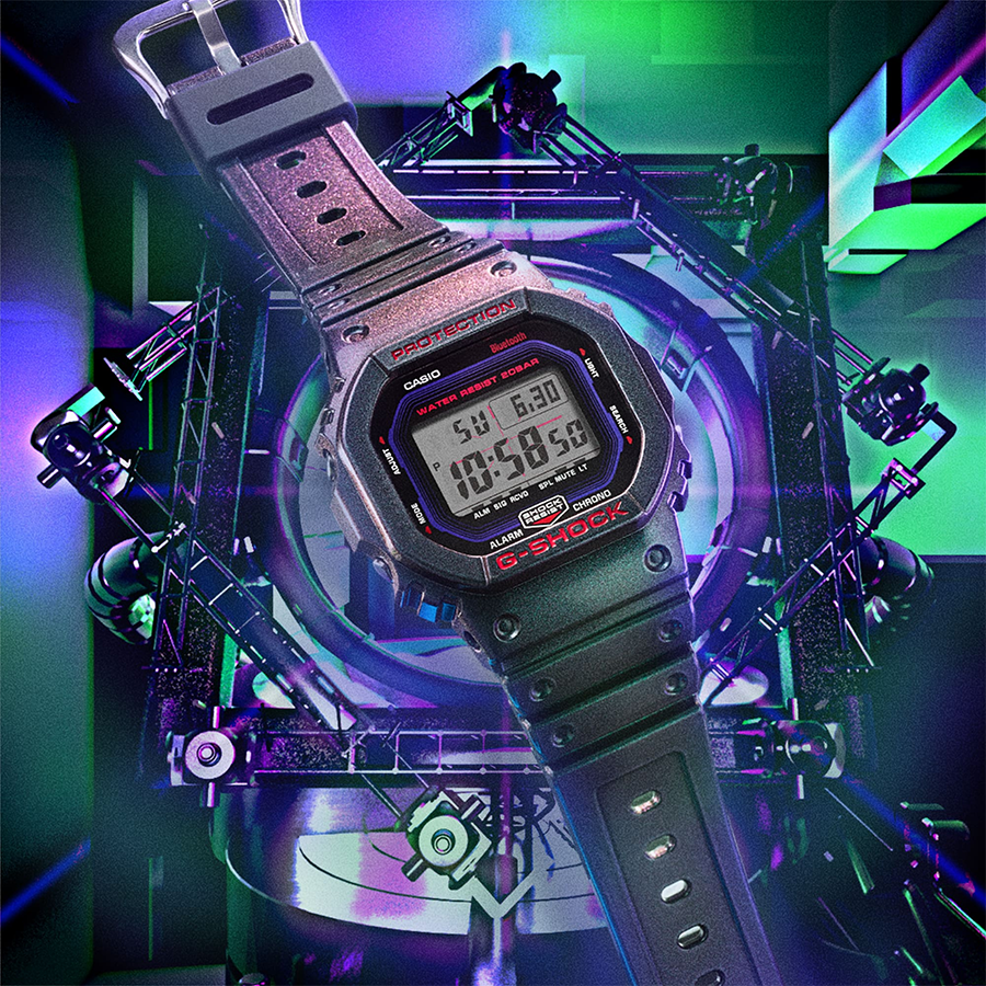 นาฬิกา คาสิโอ Casio G-Shock Special Color Aim High Series รุ่น DW-B5600AH-6 ของแท้ รับประกัน1ปี