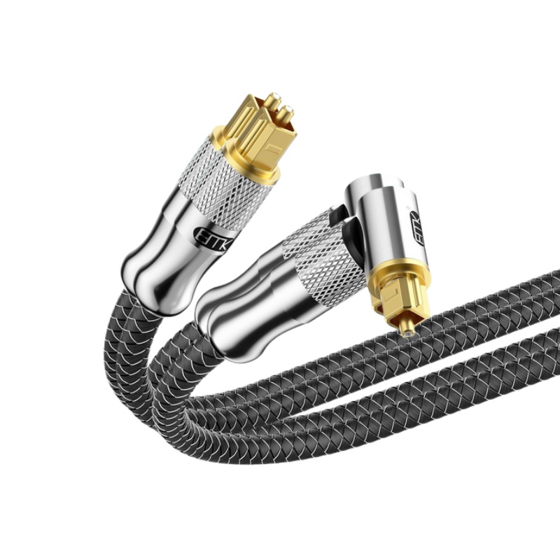 ERTK AngleGoldHi-FiOptical สายสัญญาณออฟติคอลแบบ 5.1 สำหรับเครื่องเสียง ทีวี คุณภาพสูง ประกันศูนย์ไทย