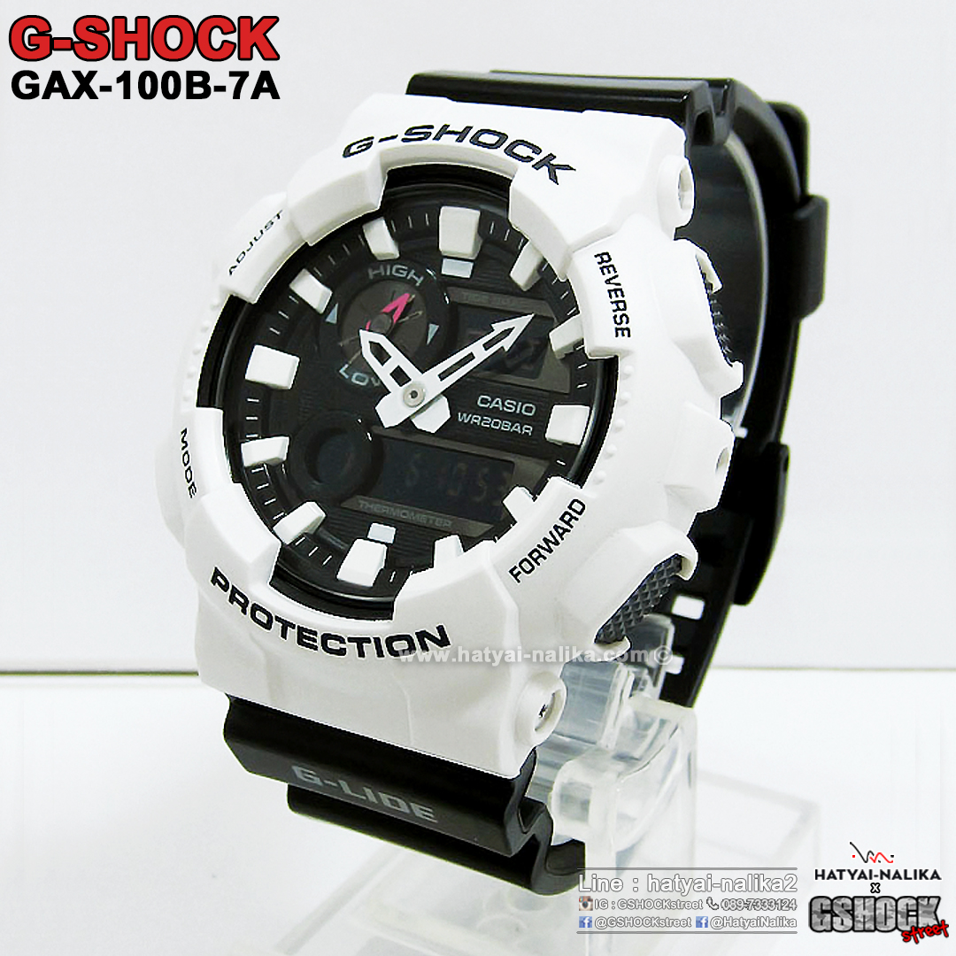 นาฬิกา Casio G-Shock G-LIDE รุ่น GAX-100B-7A "PANDA III" ของแท้ รับประกัน1ปี