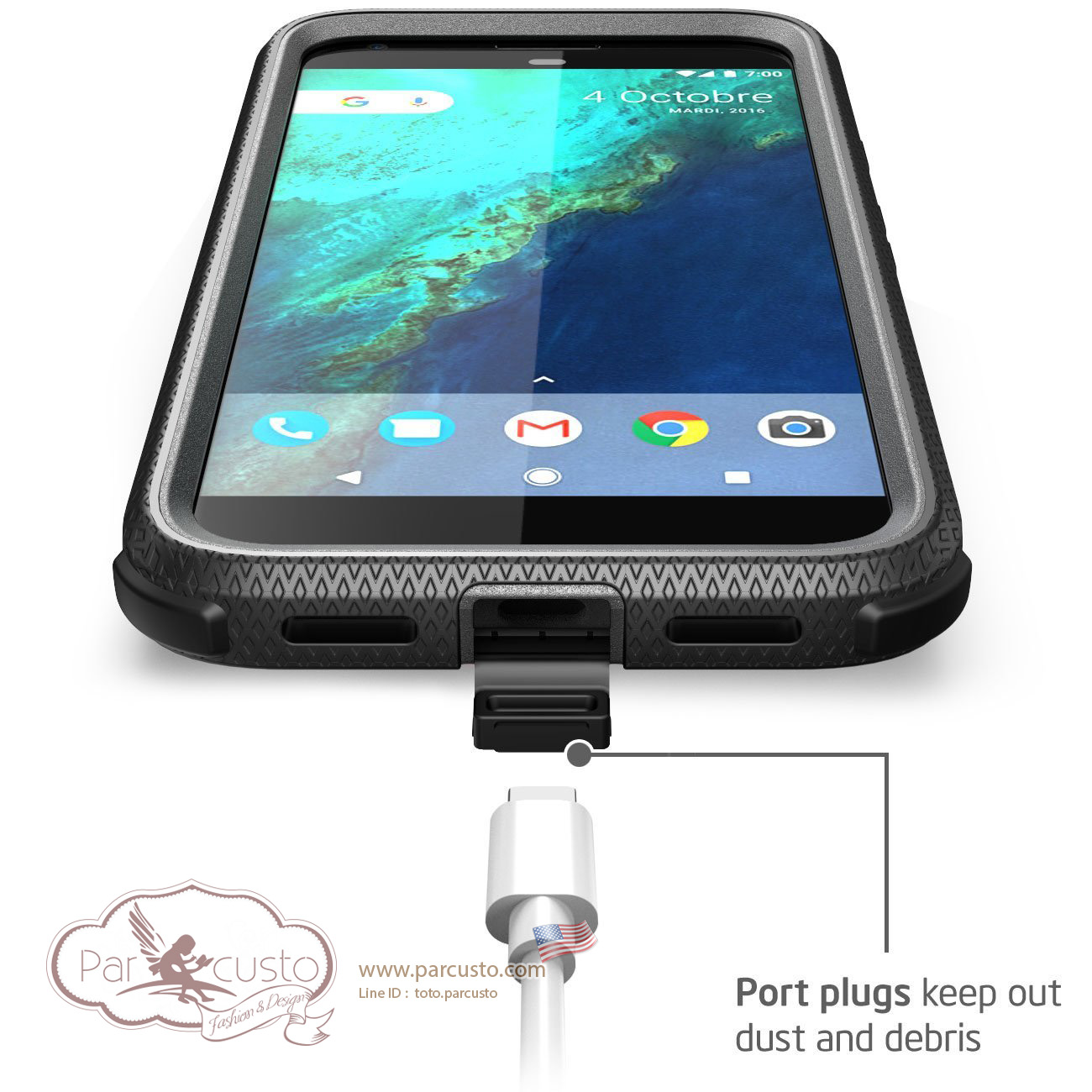 เคสกันกระแทก Google Pixel XL [Armorbox] จาก i-Blason [Pre-order USA]