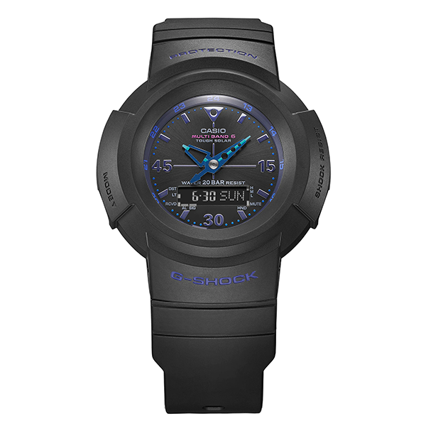 นาฬิกา Casio G-Shock Special color Virtual Blue series รุ่น AWG-M520VB-1A ของแท้ รับประกัน1ปี