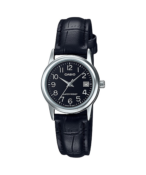 นาฬิกา Casio STANDARD Analog-Ladies' รุ่น LTP-V002L-1B ของแท้ รับประกัน 1 ปี