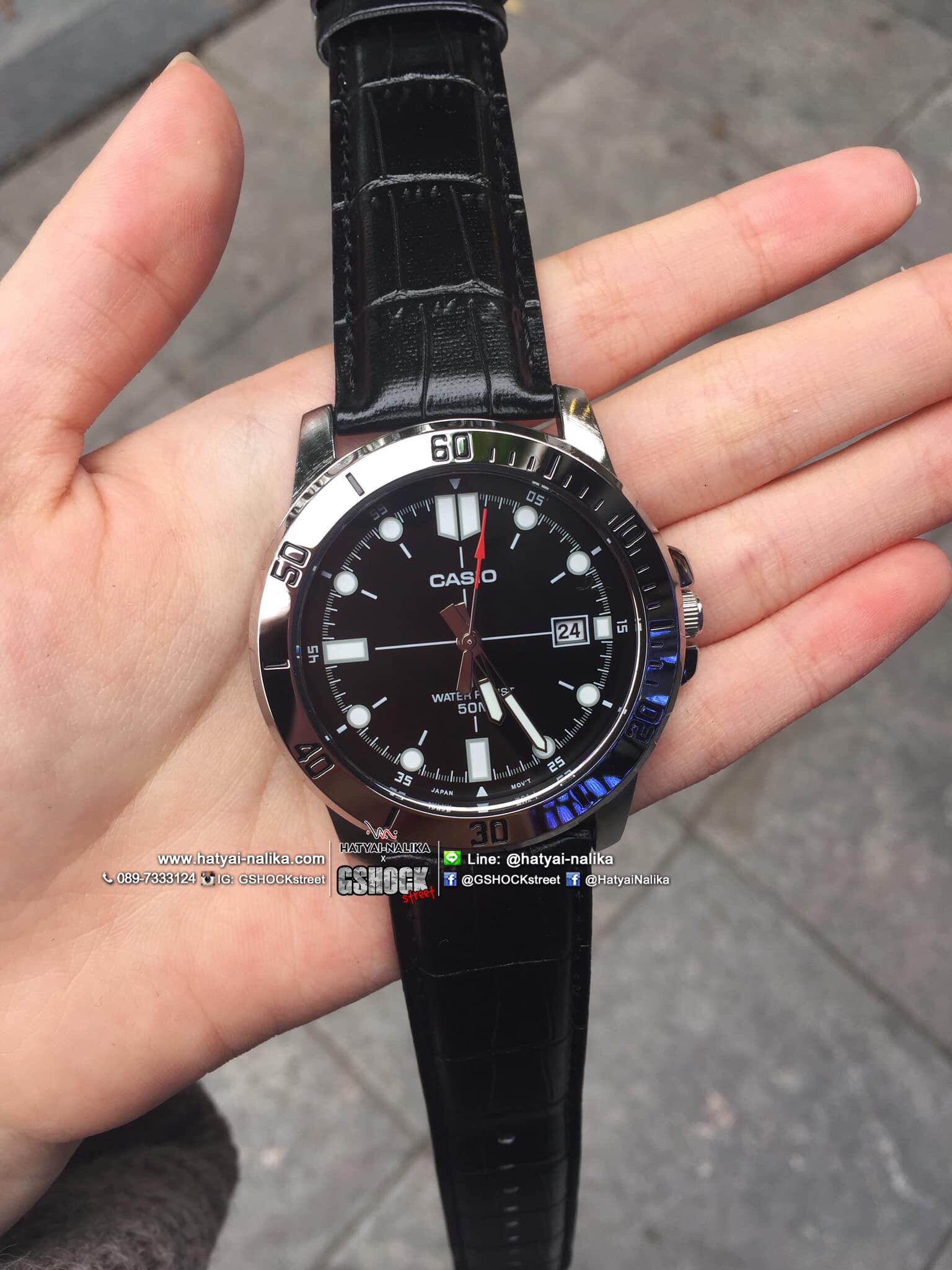 นาฬิกา Casio STANDARD Analog-Men' รุ่น MTP-VD01L-1EV ของแท้ รับประกัน1ปี