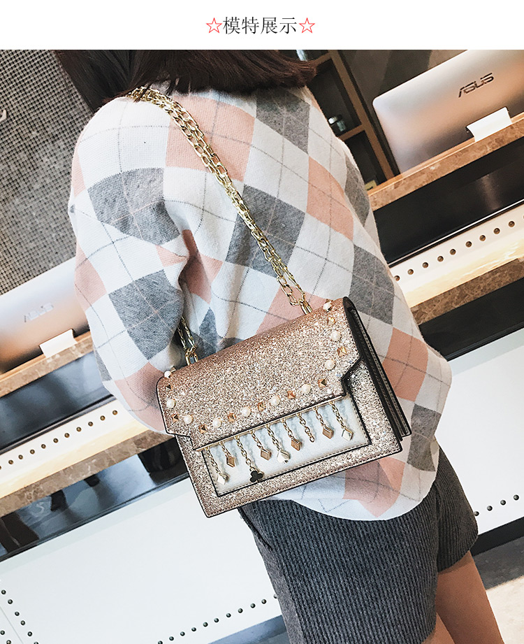 กระเป๋าแฟชั่น กริสเตอร์ วิ๊งสีทอง