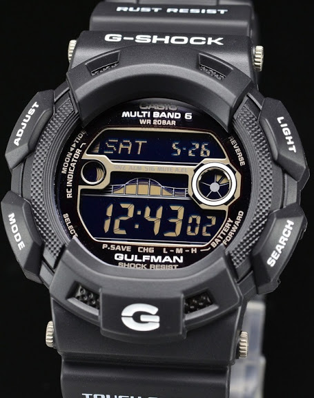 นาฬิกา คาสิโอ Casio G-Shock BW Series Master of G GULFMAN Limited Edition รุ่น GR-9110BW-1
