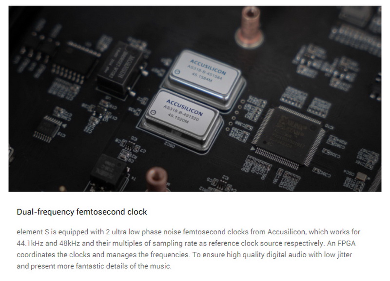 Matrix Audio Element S เครื่องเล่นเพลงเครือข่ายตั้งโต๊ะ พร้อมเอาต์พุต USB DAC ประกันศูนย์ไทย