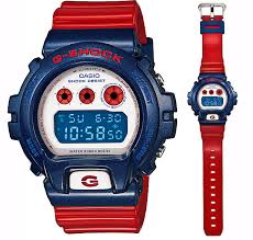 นาฬิกา คาสิโอ Casio G-Shock Limited model Red&Blue series รุ่น DW-6900AC-2DR “Captain America Jr.”