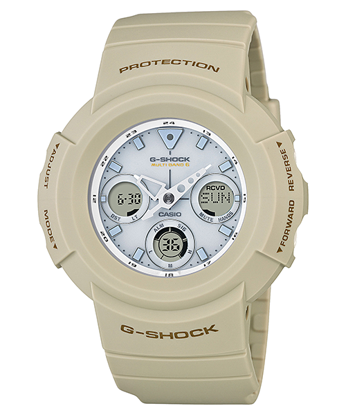 นาฬิกา Casio G-Shock Limited (Ecru) Sand Beige Militey color series รุ่น AWG-M510SEW-7A (ขายเฉพาะในญี่ปุ่น) ของแท้ รับประกัน1ปี