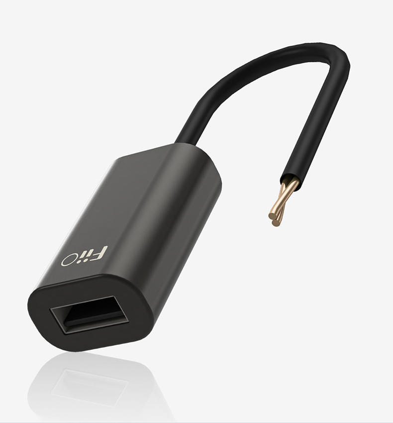 FiiO LA-UA1 สายกรองสัญญาณลด noise จากการชาร์จและภาคจ่ายไฟ สำหรับอุปกรณ์ USB ไม่รองรับการเชื่อมต่อและส่งข้อมูล