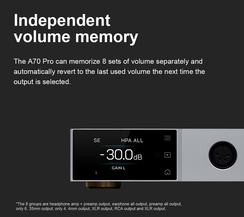 Topping A70 PRO Headphone Amplifier ตั้งโต๊ะ กำลังขับสูง ประกันศูนย์ไทย