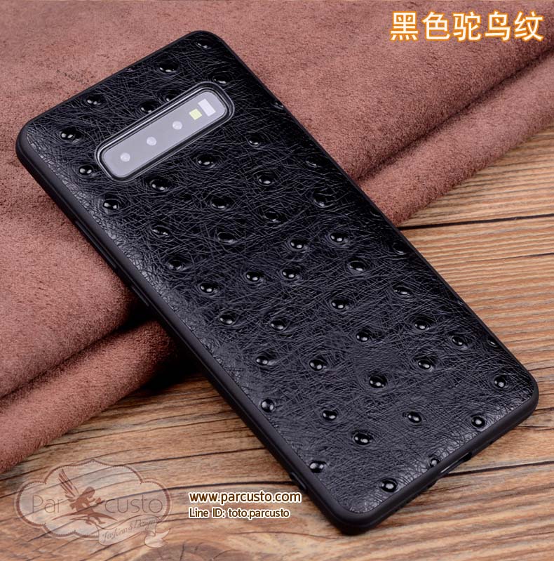 เคสฝาหลังหนังแท้ Samsung Galaxy S10e, S10 และ S10 Plus (กรุณาระบุรุ่น) จาก Wobiloo [Pre-order]