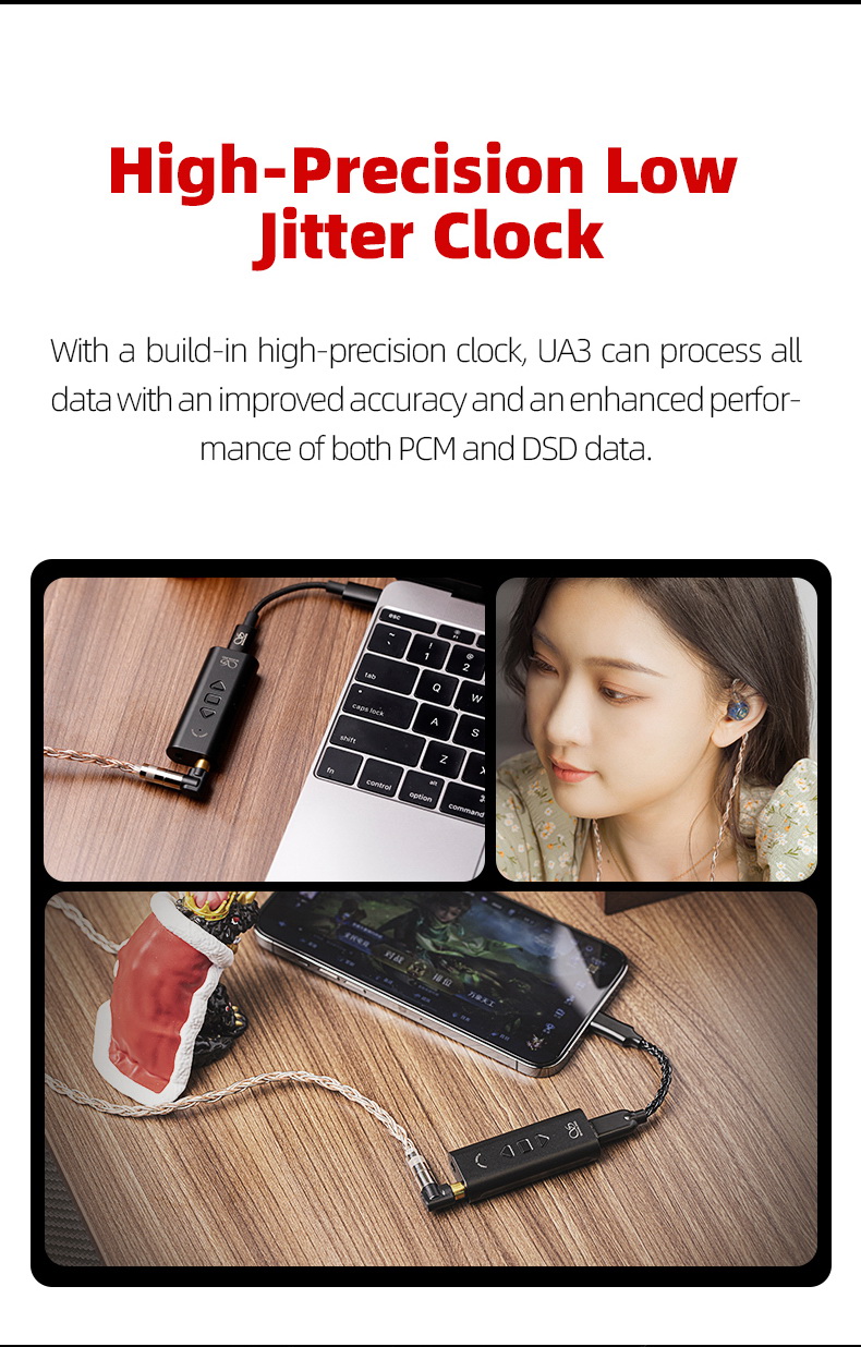 ขาย Shanling UA3 USB DAC/AMP พกพาใหม่ล่าสุดชิป AK4493SEQ ประกันศูนย์ไทย