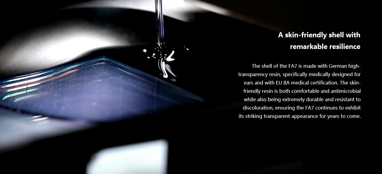 [สินค้าใหม่สายมีตำหนิ] FiiO FA7 หูฟัง Pure Balanced 4 ไดร์เวอร์ (4BA) ถอดสายได้