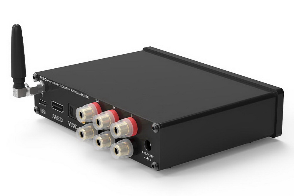 SMSL A50 Pro เครื่องขยายเสียง 2.1 แชนแนล สำหรับโฮมเฮียเตอร์ รองรับ Hi-Res ประกันศูนย์ไทย