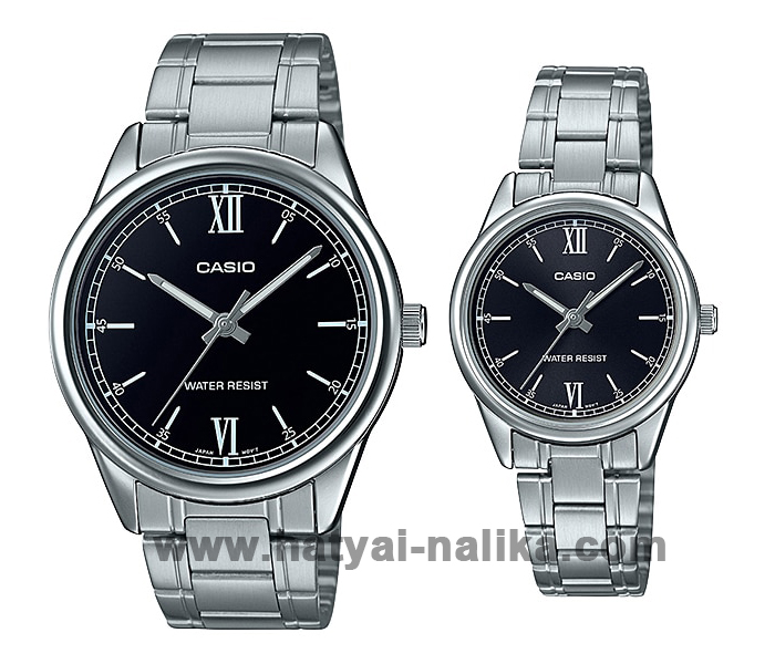 นาฬิกา คาสิโอ Casio SETคู่รัก รุ่น MTP-V005D-1B2+LTP-V005D-1B2 ของแท้ รับประกัน 1 ปี