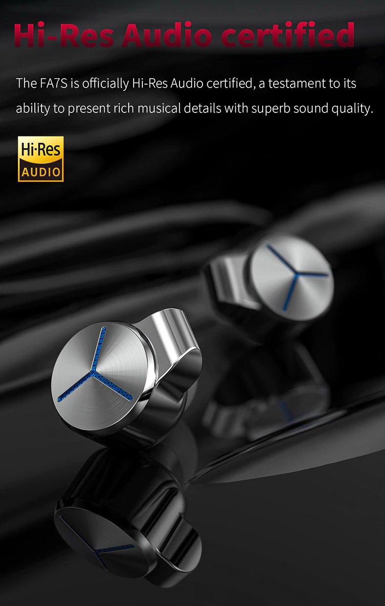 ขาย FiiO FA7S หูฟัง IEMs 6 ไดรเวอร์ 6 Knowles BA รองรับ Hi-Res ประกันศูนย์ไทย