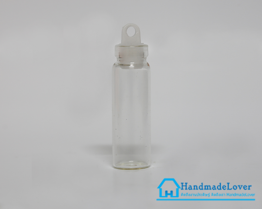ขวดแก้วจิ๋ว (ฝาจุกยาง) ขนาด 11 x 34 มม. (2 ml.) [มีราคาส่ง]
