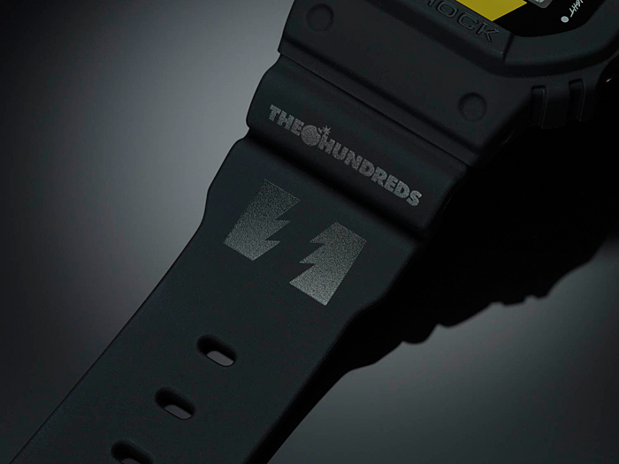 นาฬิกา Casio G-SHOCK x THE HUNDREDS DW-5600HDR 35th Anniversary Collaboration Limited รุ่น DW-5600HDR-1 ของแท้ รับประกัน1ปี