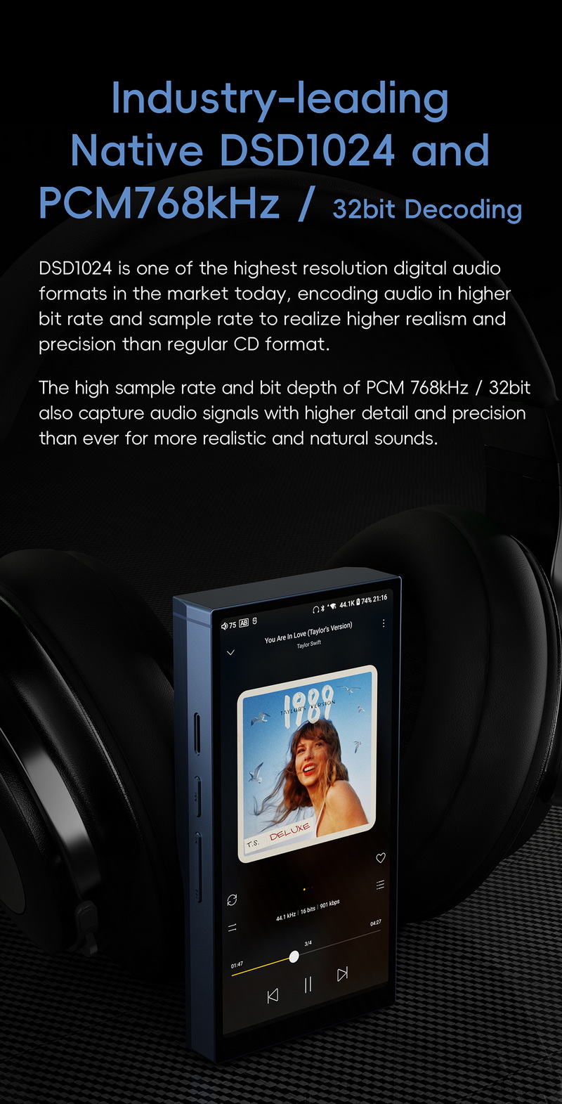 Hiby R6 PRO MAX DAP พกพาเรือธงชิป ES9039MS Pro x2 รองรับ MQA ประกันศูนย์ไทย