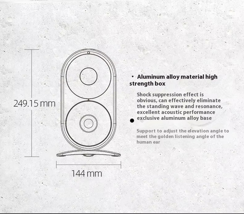 Shanling S0 ลำโพงมอนิเตอร์แบบแอคทีฟ ชิป ADI ADAU1701 รองรับ Bluetooth5.3 LDAC ประกันศูนย์ไทย