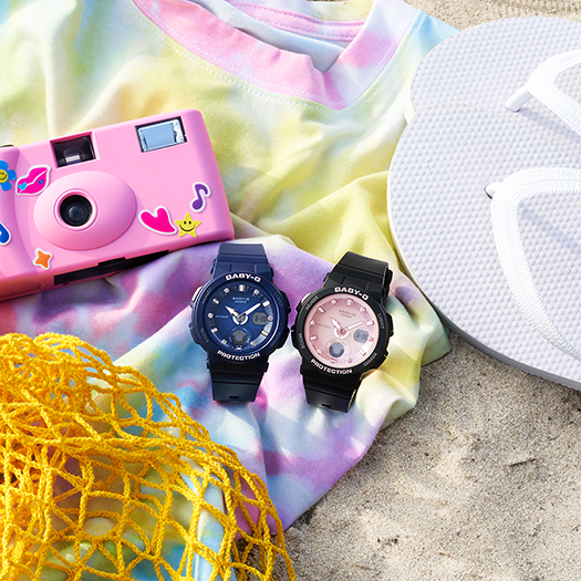 นาฬิกา Casio Baby-G BGA-250 Summer Beach color รุ่น BGA-250-1A3 ของแท้ รับประกัน1ปี