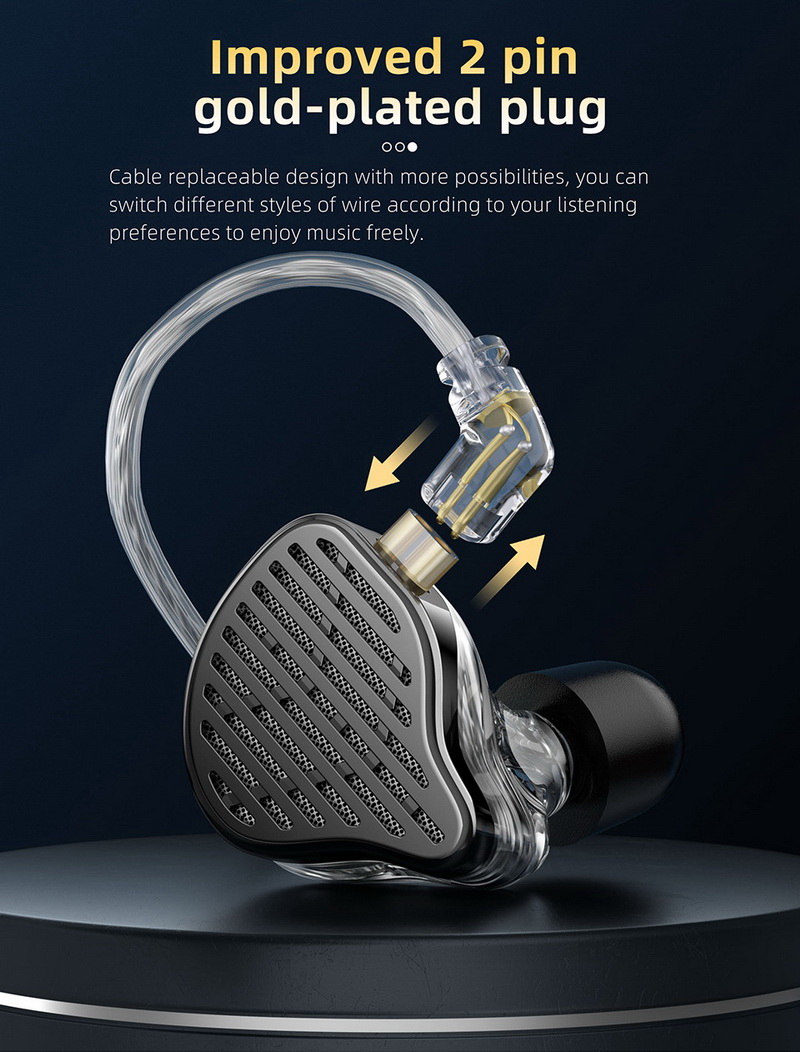 KZ x HBB PR2 หูฟัง IEMs ไดรเวอร์ Planar ประกันศูนย์ไทย