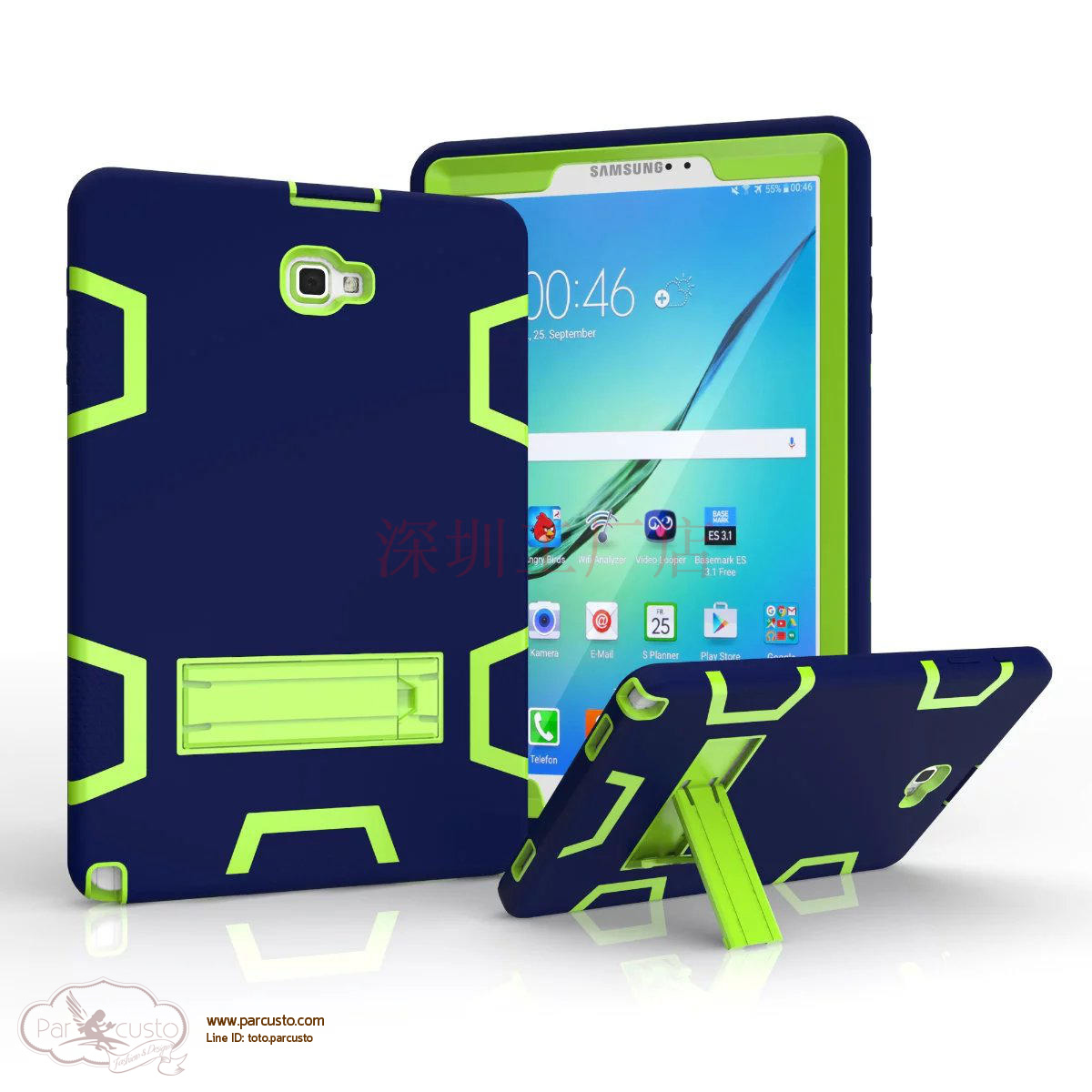เคสกันกระแทก Samsung Galaxy Tab A 10.1 with S Pen (P580 / P585) จาก Tading