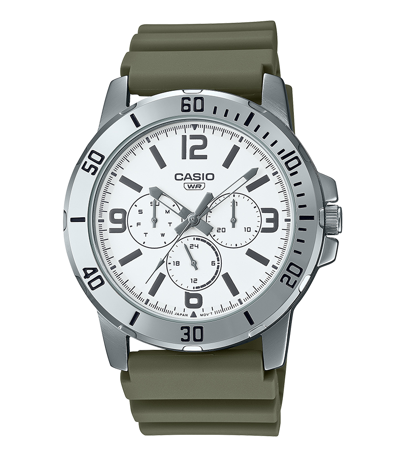 นาฬิกา คาสิโอ Casio STANDARD Analog'men รุ่น MTP-VD300-3B ของแท้ รับประกัน1ปี