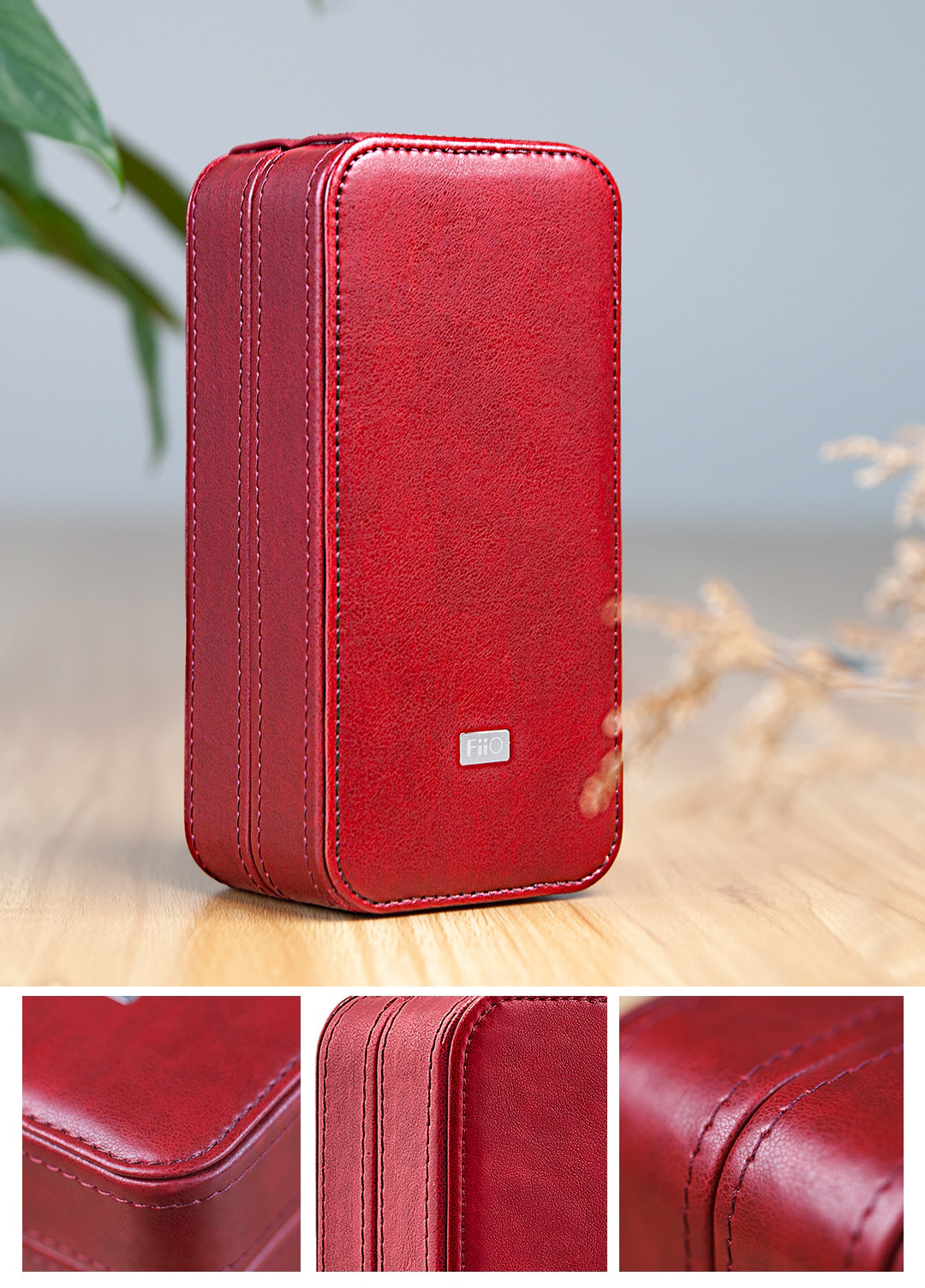 ขาย FiiO HB4 เคสหนังPU คุณภาพสูง พื้นที่จัดเก็บกว้างขวาง ใช้งานง่าย