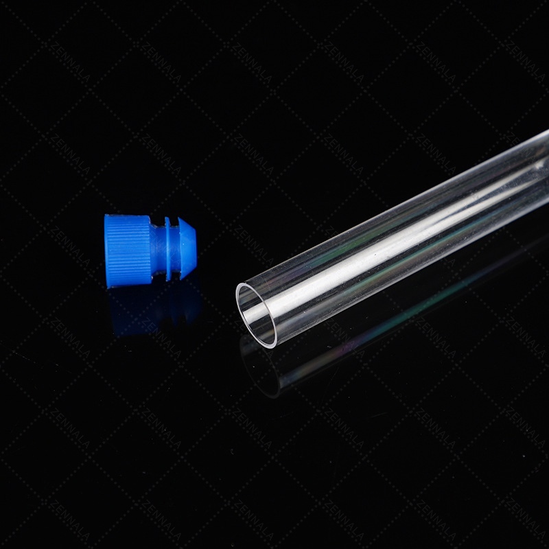 หลอดเทสพลาสติกแข็ง หลอดทดลอง พร้อมฝาปิด คละสี (Plastic Round Bottom Test Tube / Centrifuge)