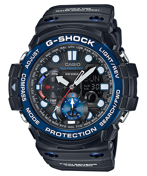 นาฬิกา Casio G-Shock GULFMASTER Twin Sensor รุ่น GN-1000B-1A ของแท้ รับประกัน1ปี
