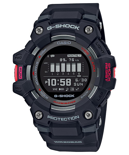 นาฬิกา Casio G-Shock G-SQUAD Step Tracker GBD-100 series รุ่น GBD-100-1 ของแท้ รับประกัน1ปี